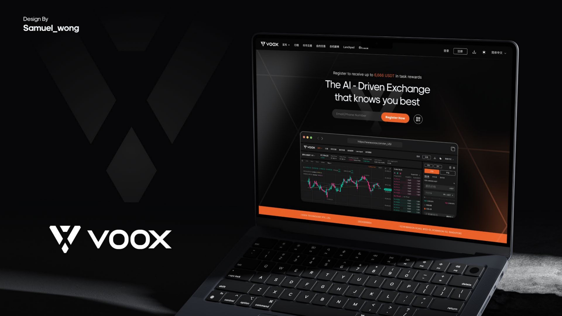 VOOX — FinTech AI UX/UI